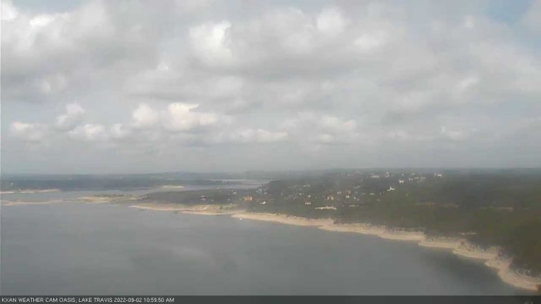Lake Travis webcam, September 2, 2022 11:00 AM CT
