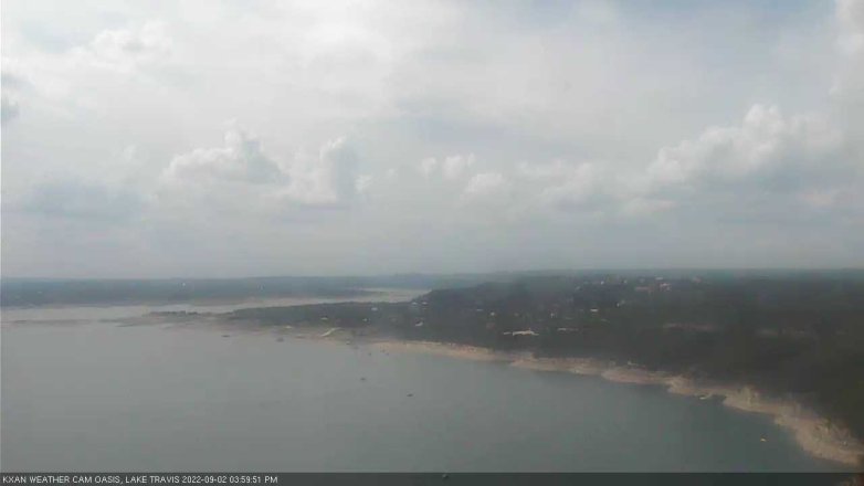 Lake Travis webcam, September 2, 2022 4:00 PM CT