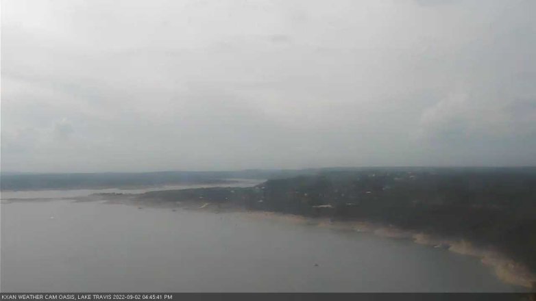 Lake Travis webcam, September 2, 2022 4:45 PM CT