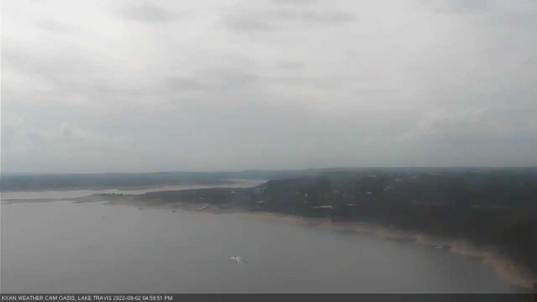Lake Travis webcam, September 2, 2022 5:00 PM CT