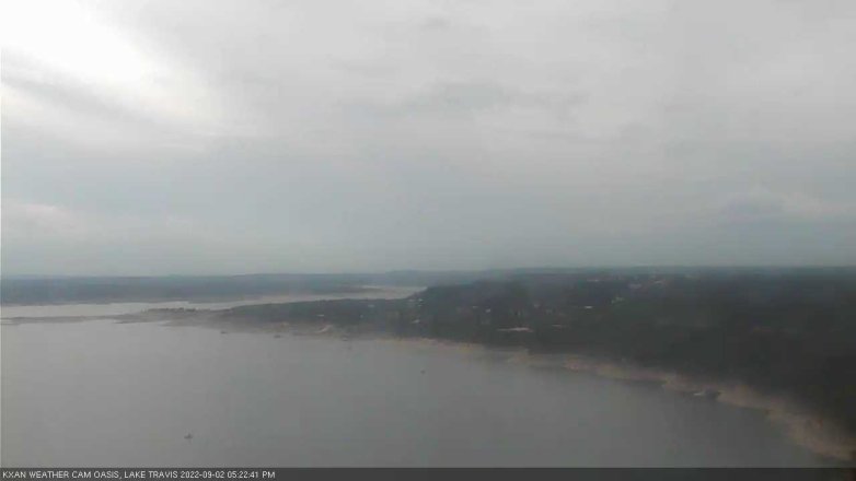 Lake Travis webcam, September 2, 2022 5:25 PM CT