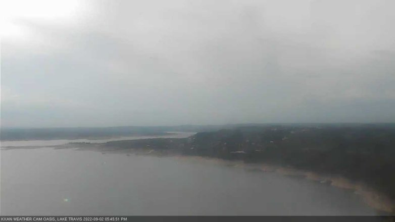 Lake Travis webcam, September 2, 2022 5:45 PM CT