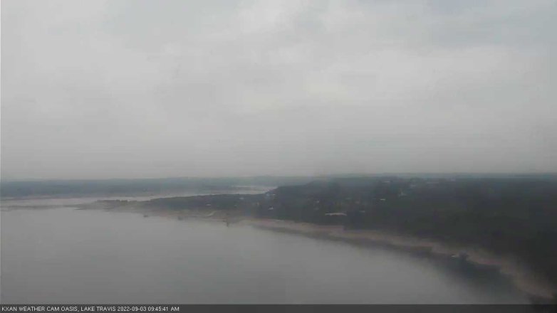 Lake Travis webcam, September 3, 2022 9:45 AM CT