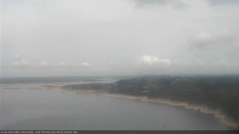 Lake Travis webcam, September 3, 2022 10:45 AM CT