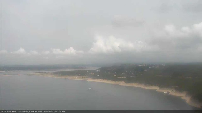 Lake Travis webcam, September 3, 2022 11:00 AM CT