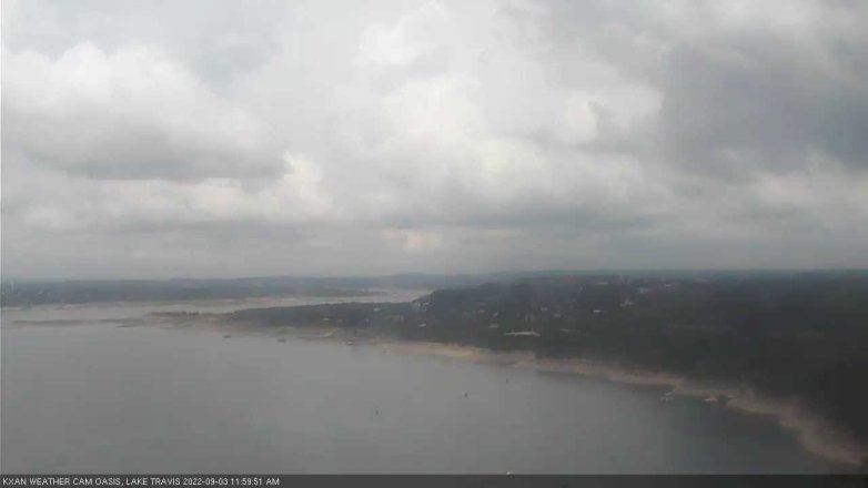 Lake Travis webcam, September 3, 2022 12:00 PM CT