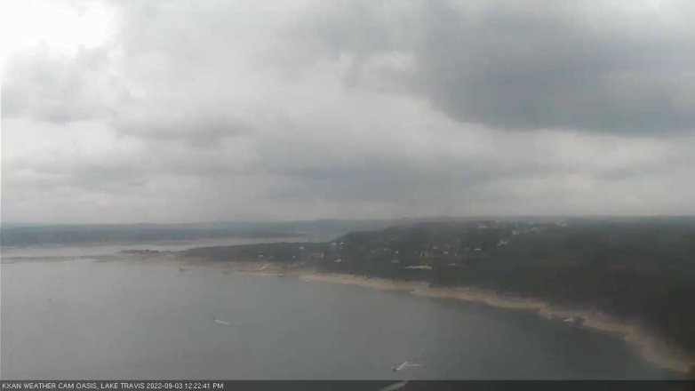 Lake Travis webcam, September 3, 2022 12:25 PM CT