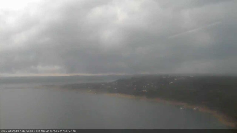 Lake Travis webcam, September 3, 2022 3:25 PM CT