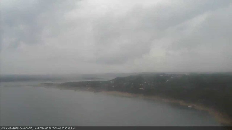 Lake Travis webcam, September 3, 2022 3:45 PM CT