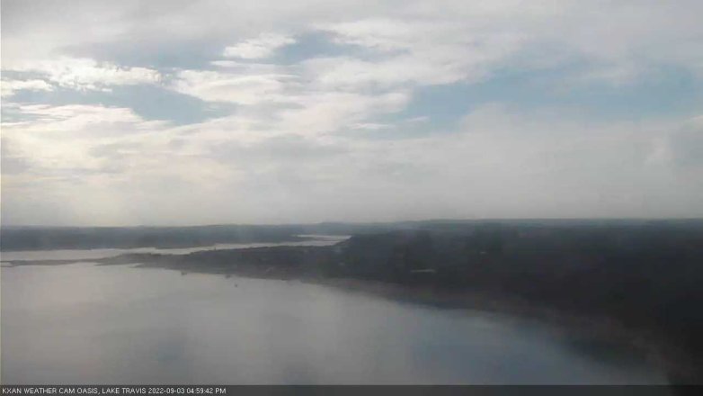 Lake Travis webcam, September 3, 2022 5:00 PM CT