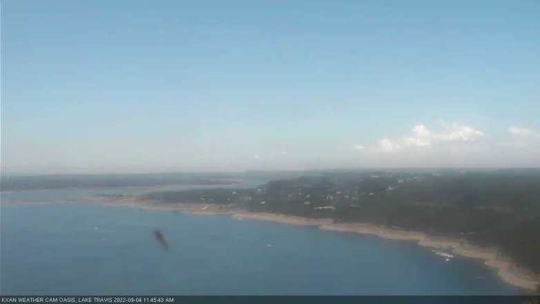Lake Travis webcam, September 4, 2022 11:45 AM CT