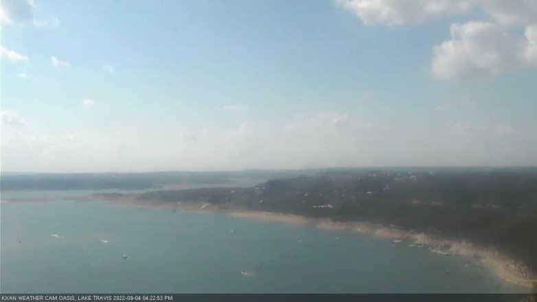 Lake Travis webcam, September 4, 2022 4:25 PM CT