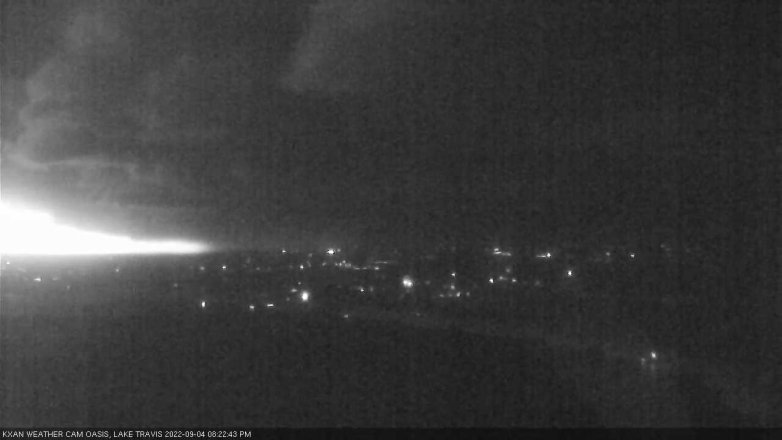 Lake Travis webcam, September 4, 2022 8:25 PM CT