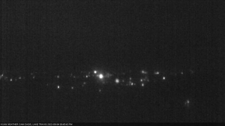 Lake Travis webcam, September 4, 2022 8:45 PM CT