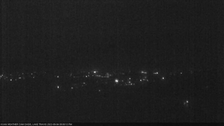 Lake Travis webcam, September 4, 2022 9:00 PM CT