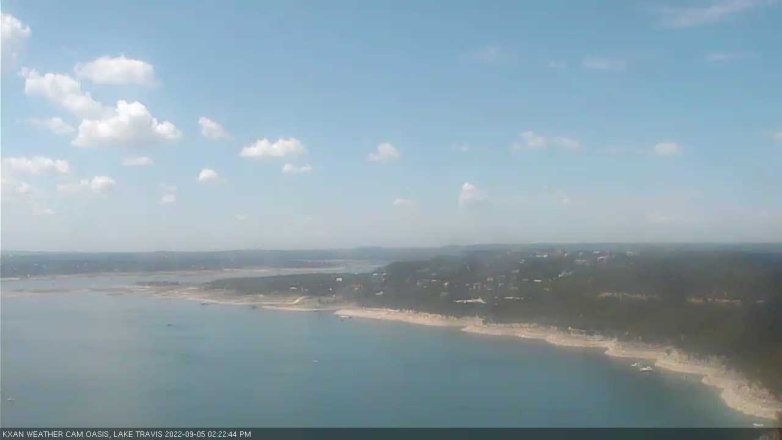 Lake Travis webcam, September 5, 2022 2:25 PM CT