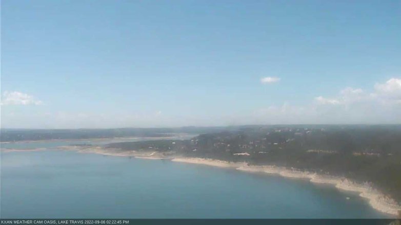 Lake Travis webcam, September 6, 2022 2:25 PM CT