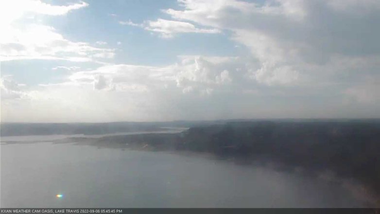 Lake Travis webcam, September 6, 2022 5:45 PM CT