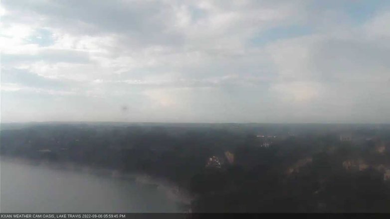 Lake Travis webcam, September 6, 2022 6:00 PM CT