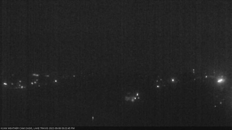 Lake Travis webcam, September 6, 2022 9:25 PM CT
