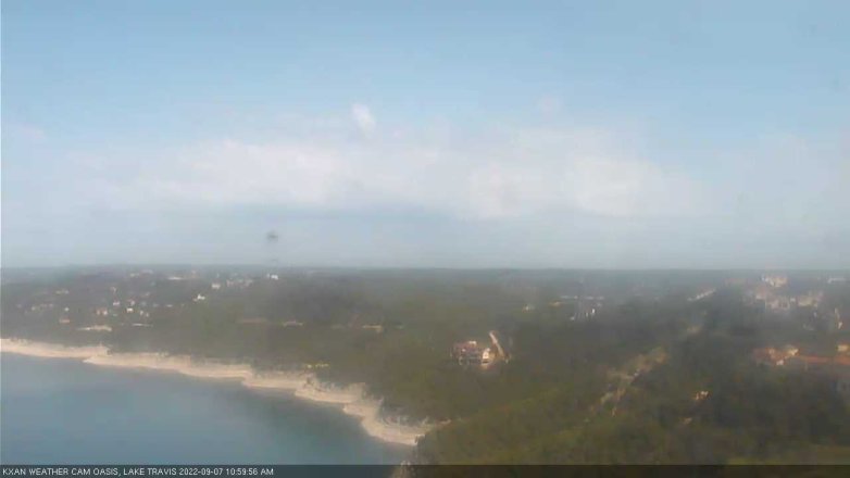 Lake Travis webcam, September 7, 2022 11:00 AM CT