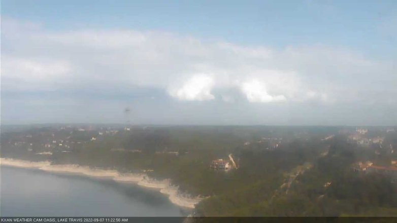 Lake Travis webcam, September 7, 2022 11:25 AM CT