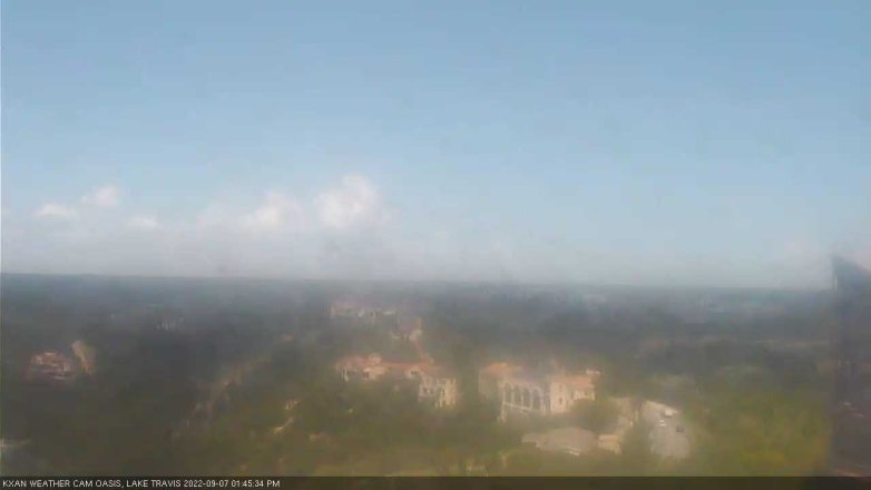 Lake Travis webcam, September 7, 2022 1:45 PM CT