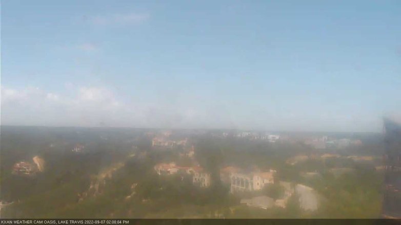 Lake Travis webcam, September 7, 2022 2:00 PM CT