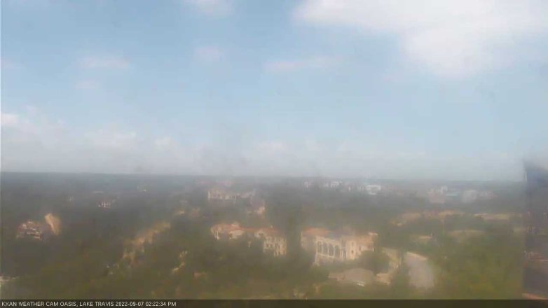 Lake Travis webcam, September 7, 2022 2:25 PM CT