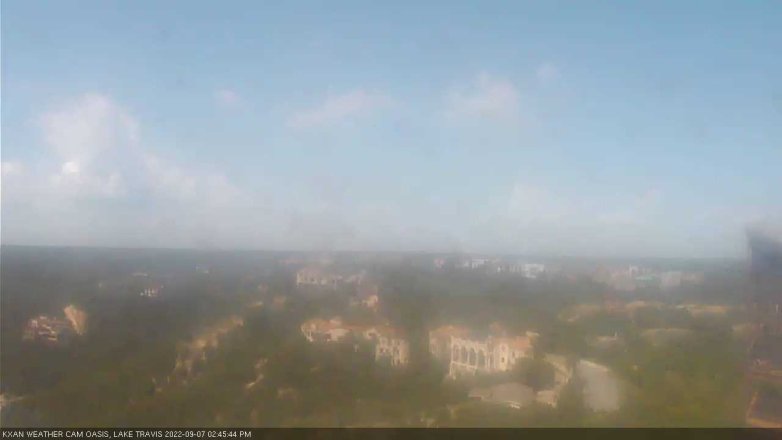 Lake Travis webcam, September 7, 2022 2:45 PM CT