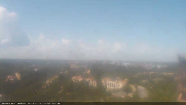 Lake Travis webcam, September 7, 2022 3:25 PM CT