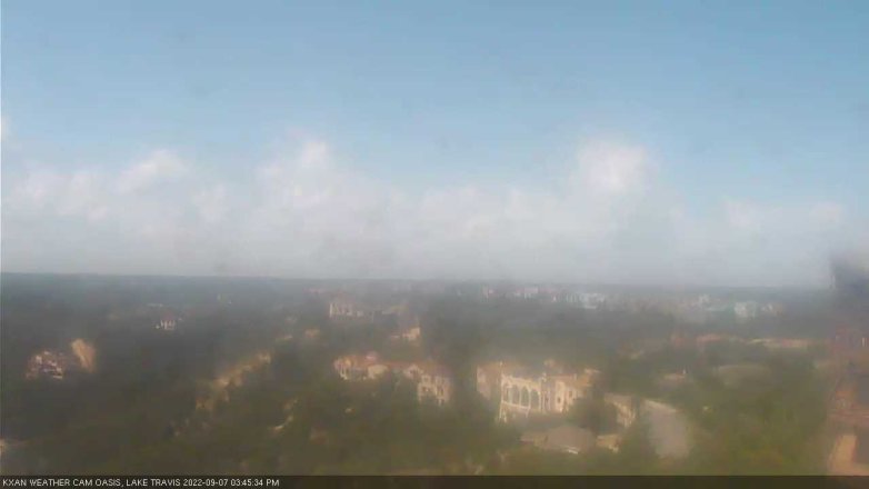 Lake Travis webcam, September 7, 2022 3:45 PM CT