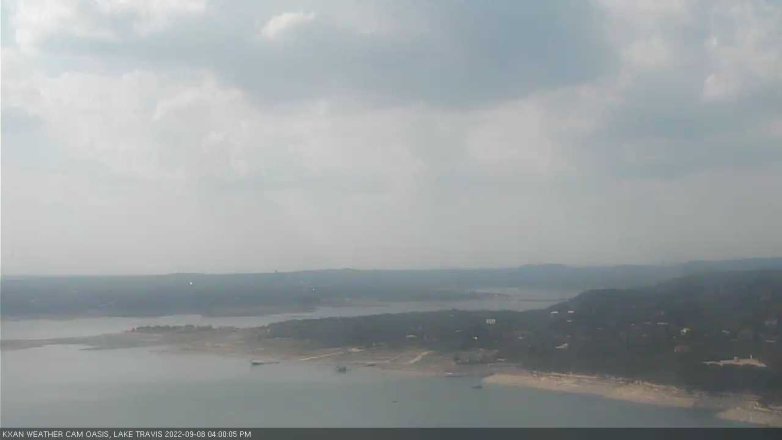 Lake Travis webcam, September 8, 2022 4:00 PM CT