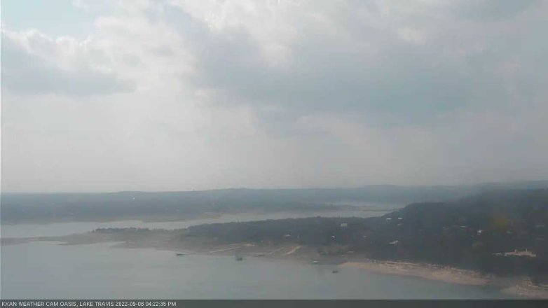 Lake Travis webcam, September 8, 2022 4:25 PM CT