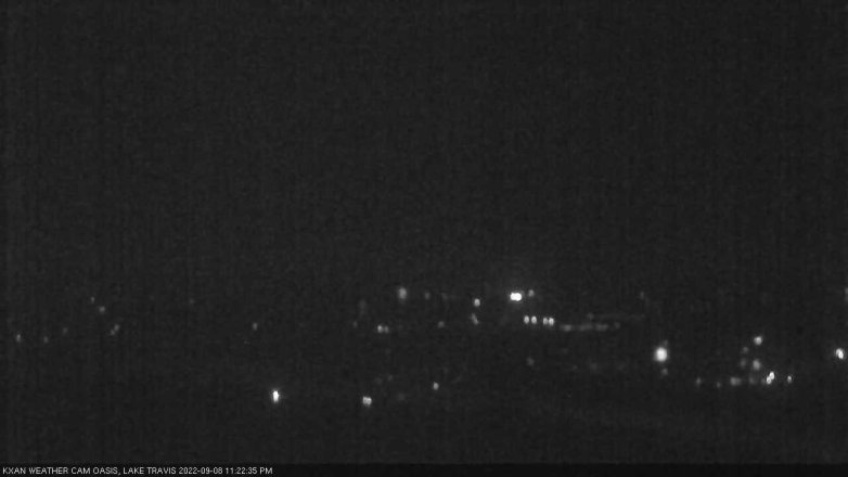 Lake Travis webcam, September 8, 2022 11:25 PM CT