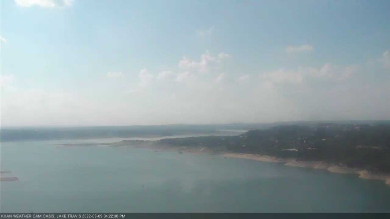 Lake Travis webcam, September 9, 2022 4:25 PM CT
