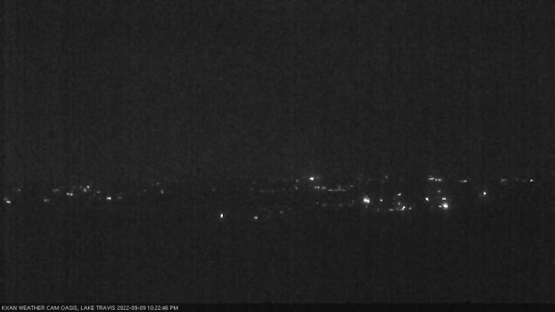 Lake Travis webcam, September 9, 2022 10:25 PM CT