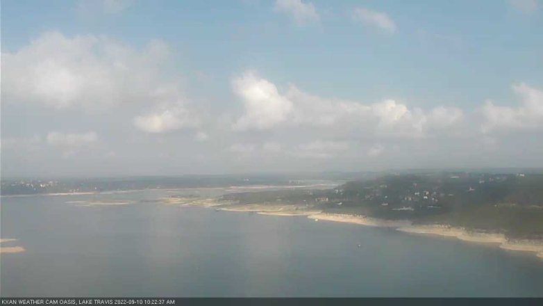 Lake Travis webcam, September 10, 2022 10:25 AM CT