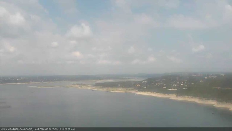 Lake Travis webcam, September 10, 2022 11:25 AM CT