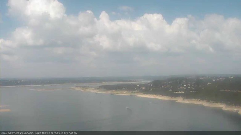 Lake Travis webcam, September 10, 2022 12:25 PM CT