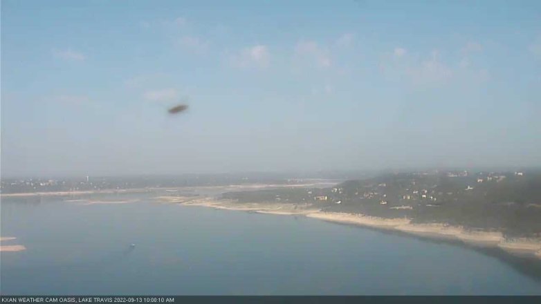 Lake Travis webcam, September 13, 2022 10:00 AM CT