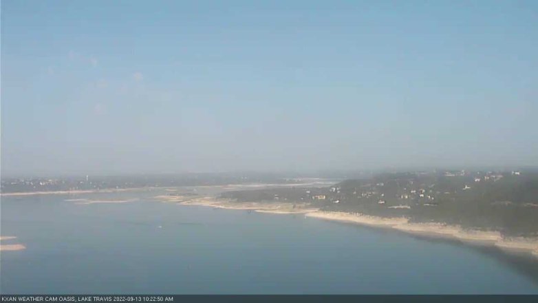Lake Travis webcam, September 13, 2022 10:25 AM CT