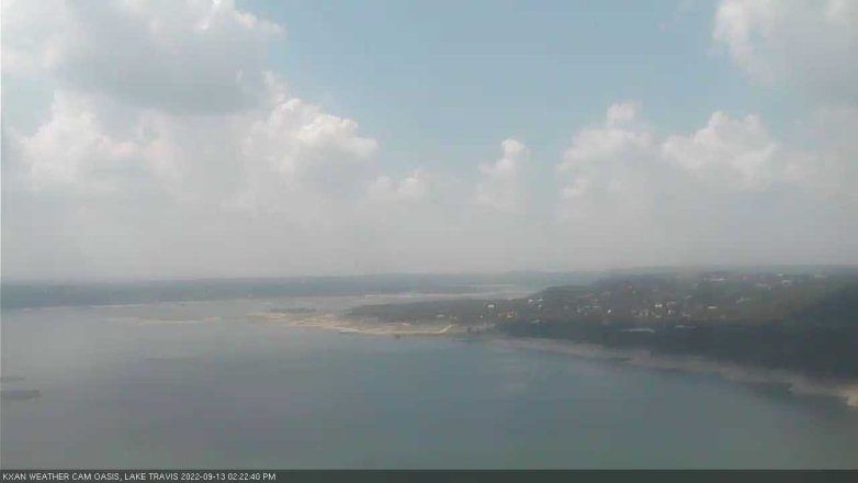 Lake Travis webcam, September 13, 2022 2:25 PM CT