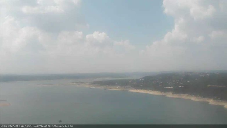 Lake Travis webcam, September 13, 2022 2:45 PM CT