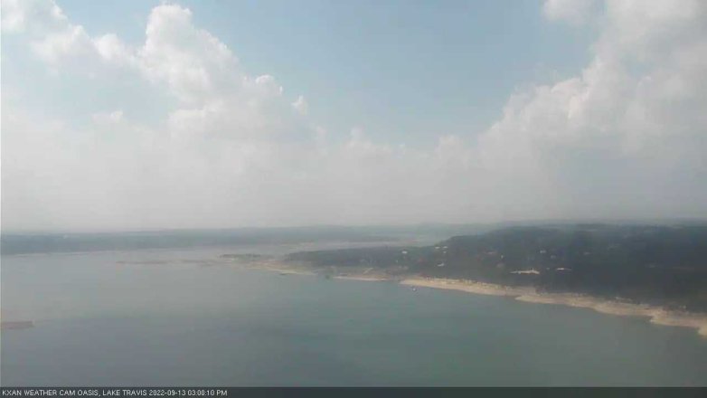 Lake Travis webcam, September 13, 2022 3:00 PM CT