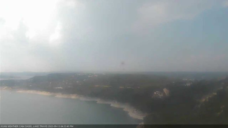 Lake Travis webcam, September 13, 2022 4:25 PM CT