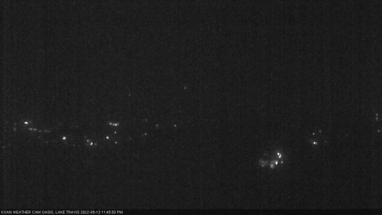 Lake Travis webcam, September 13, 2022 11:45 PM CT