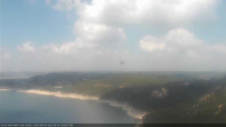 Lake Travis webcam, September 14, 2022 12:45 PM CT