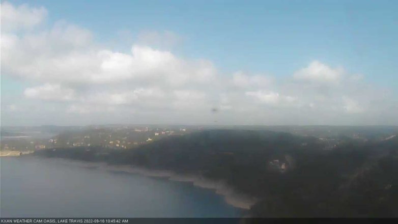Lake Travis webcam, September 16, 2022 10:45 AM CT