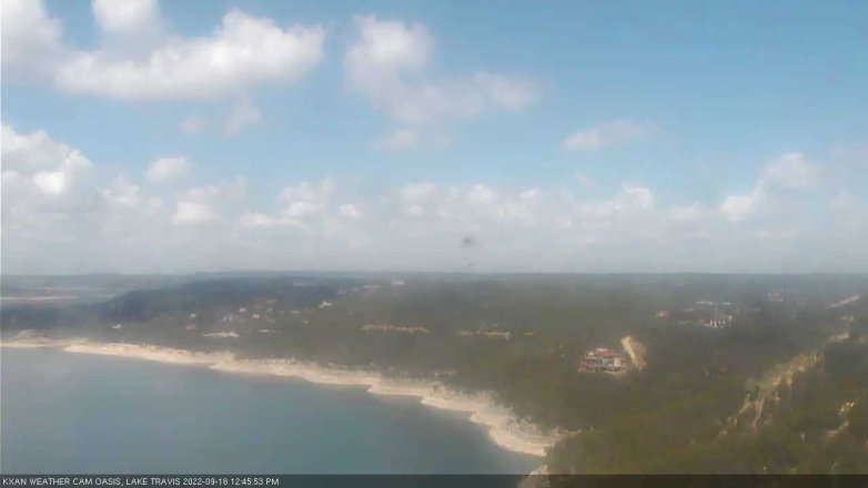 Lake Travis webcam, September 16, 2022 12:45 PM CT